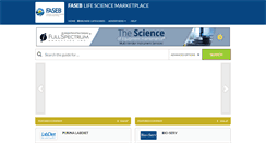 Desktop Screenshot of faseblifesciencemarketplace.com